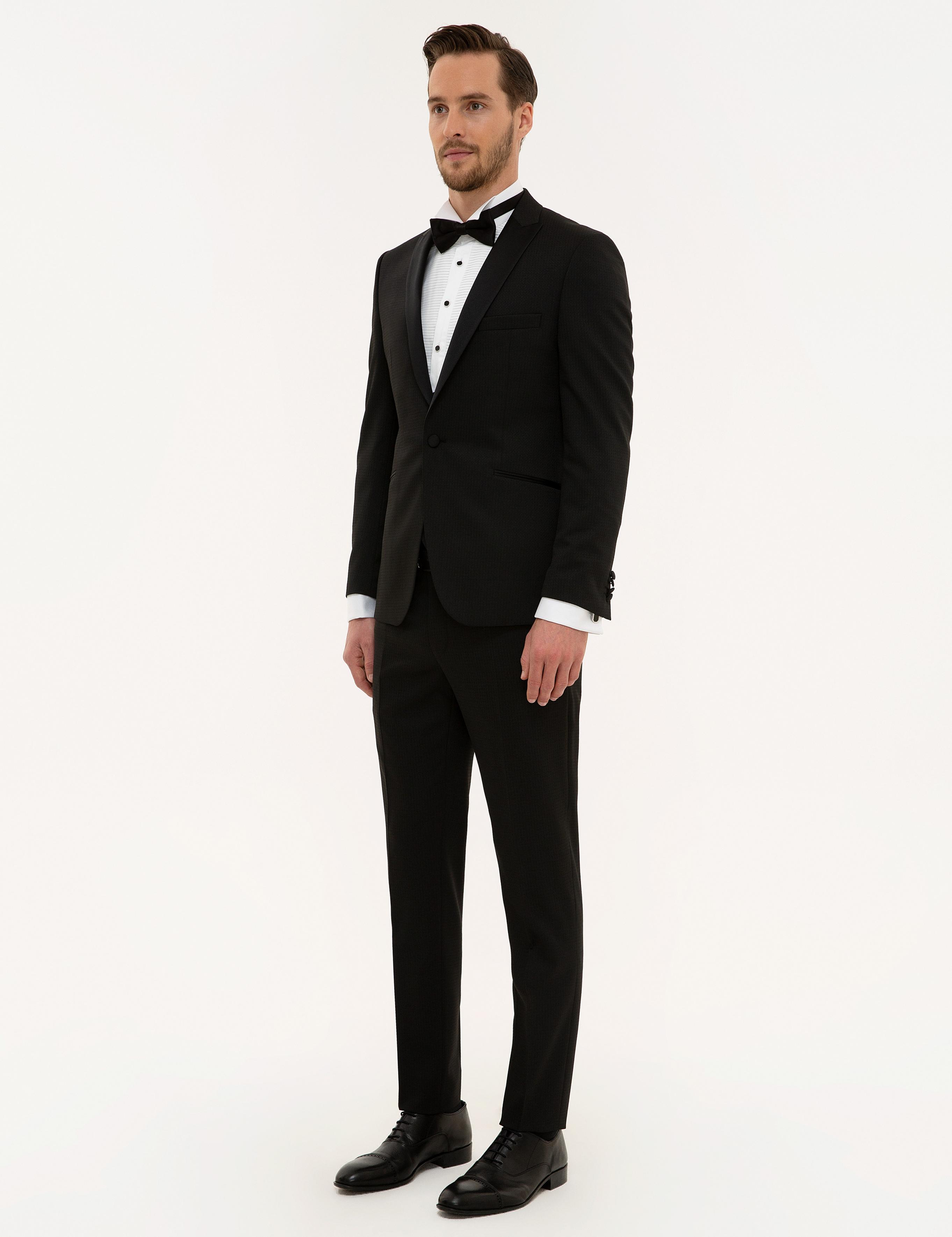 Siyah Yelekli Damatlık Smokin