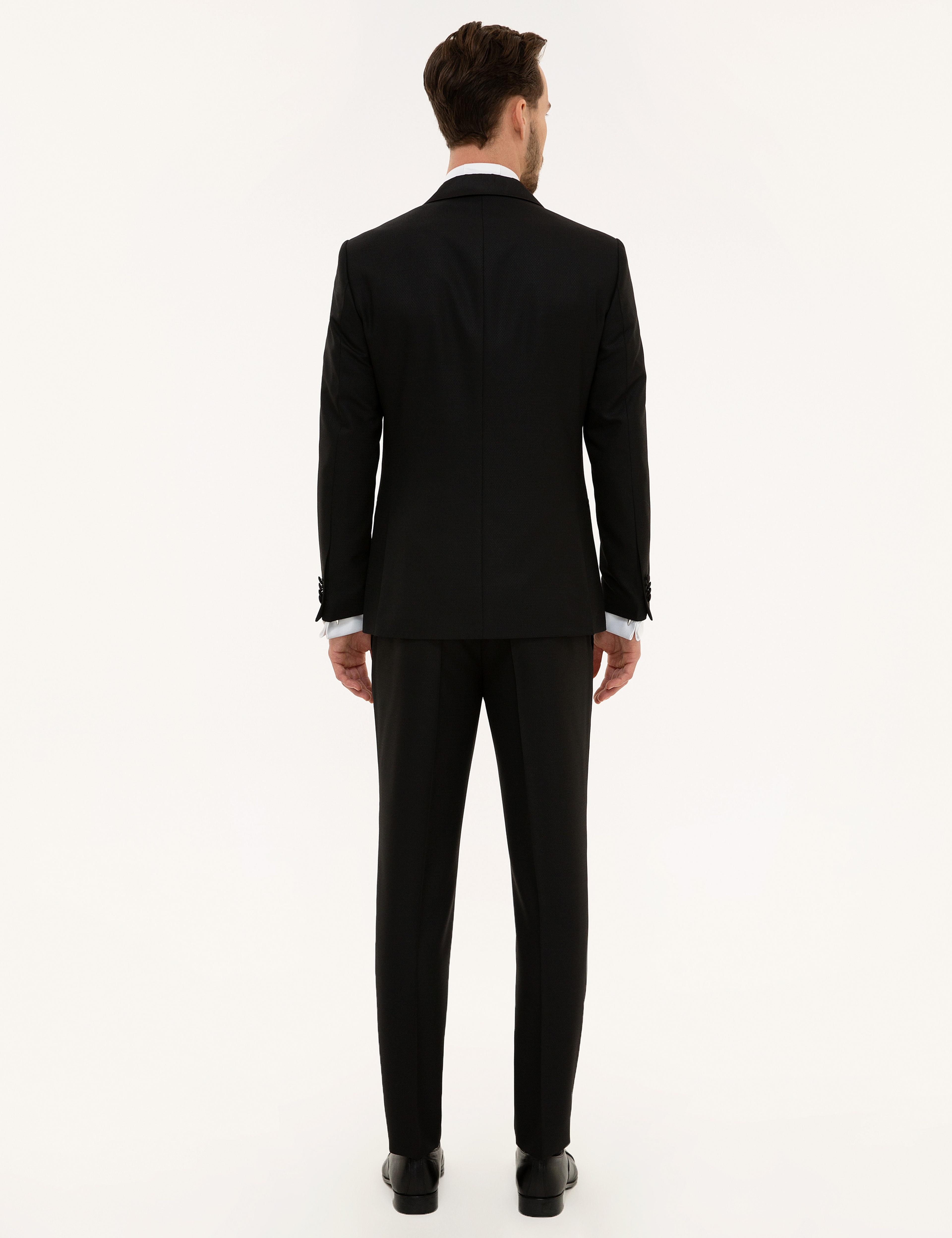 Siyah Ex. Slim Fit Smokin - Image 4