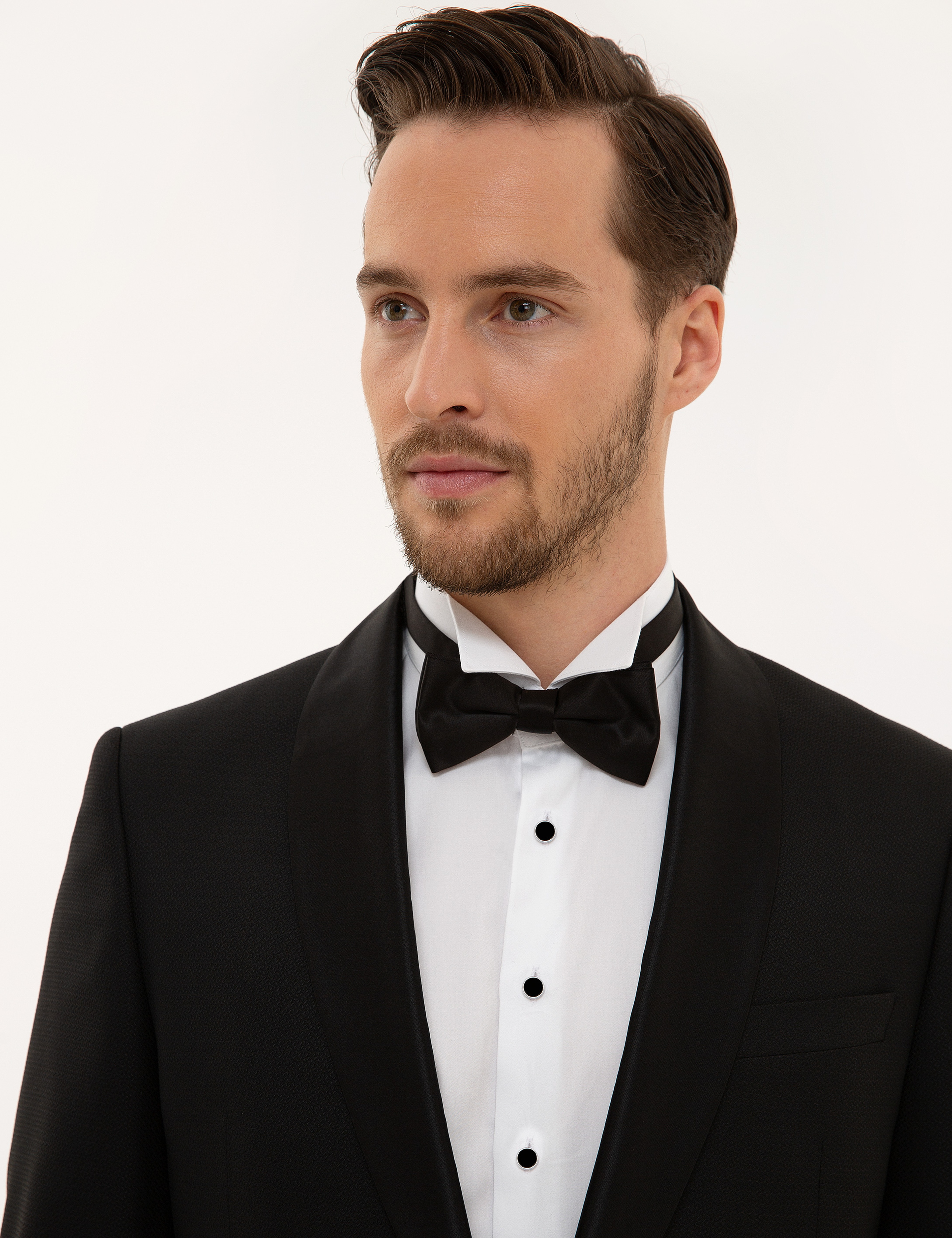 Siyah Ex. Slim Fit Smokin - Image 3