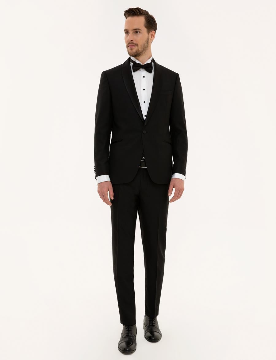 Siyah Ex. Slim Fit Smokin