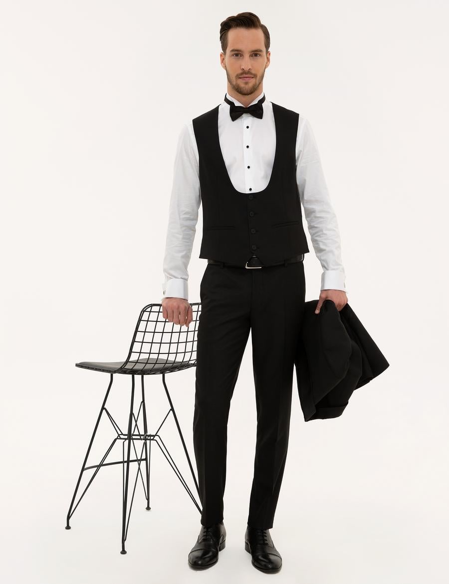 Siyah Ex. Slim Fit Smokin