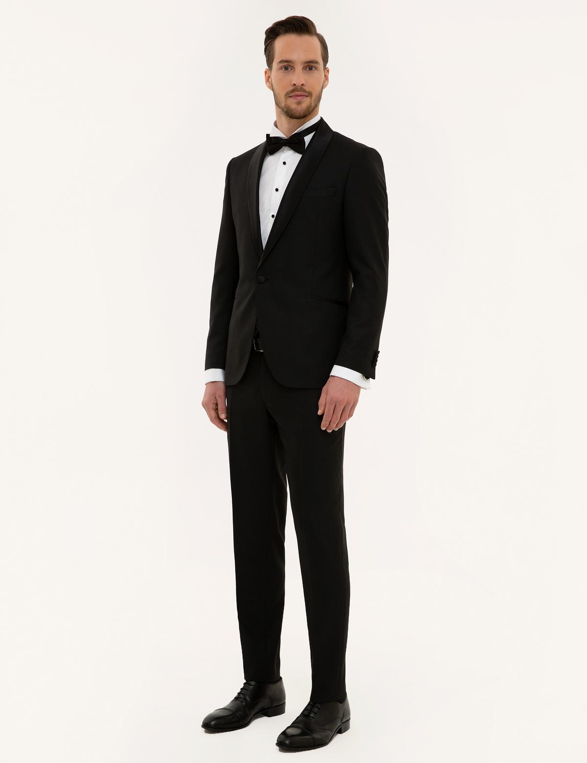 Siyah Ex. Slim Fit Smokin - 50224041014