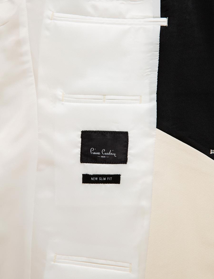 Ekru Yelekli Damatlık Smokin