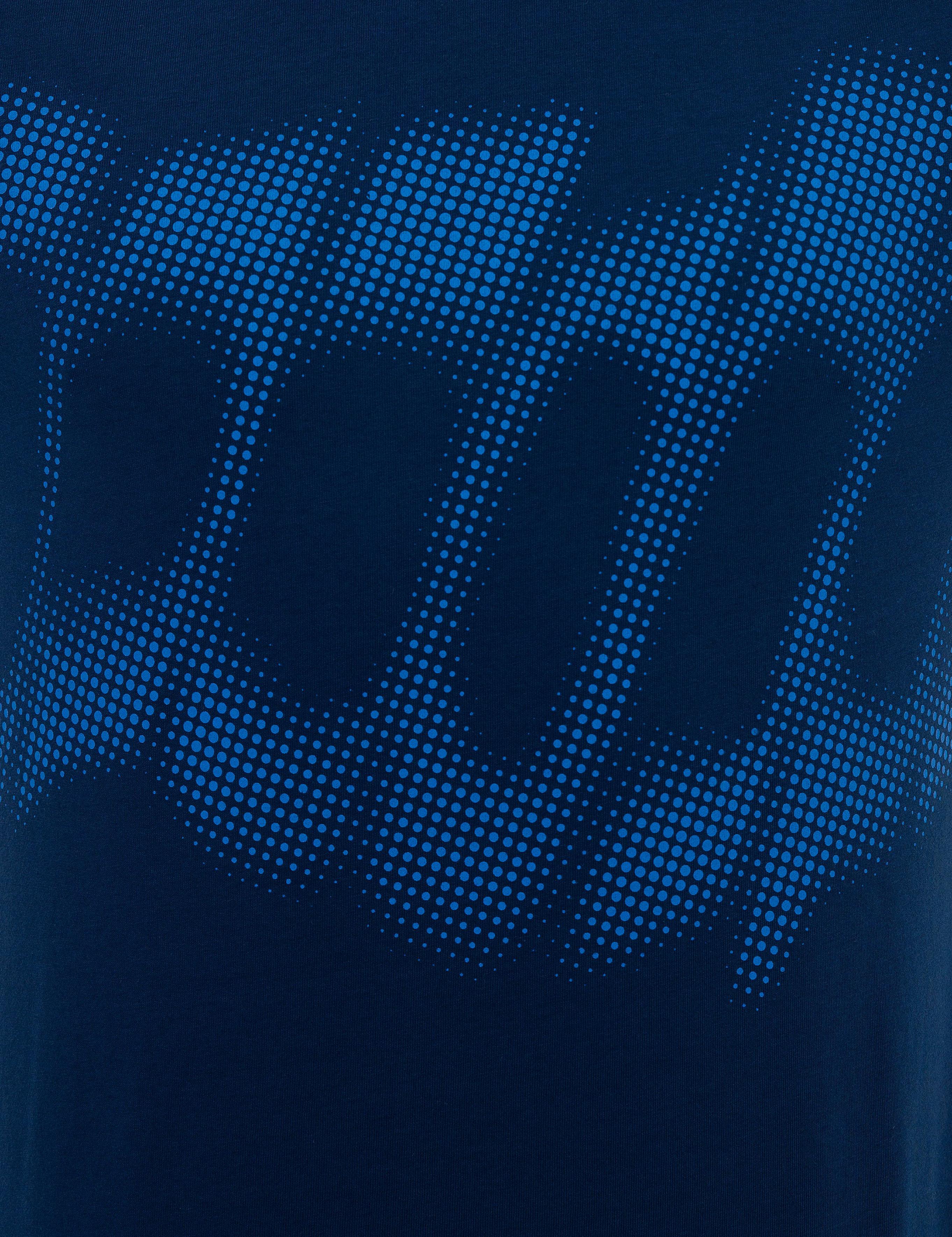 Lacivert Slim Fit Bisiklet Yaka T-Shirt