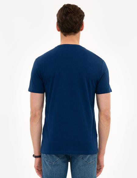 Mavi Slim Fit Bisiklet Yaka T-Shirt - 50226356010