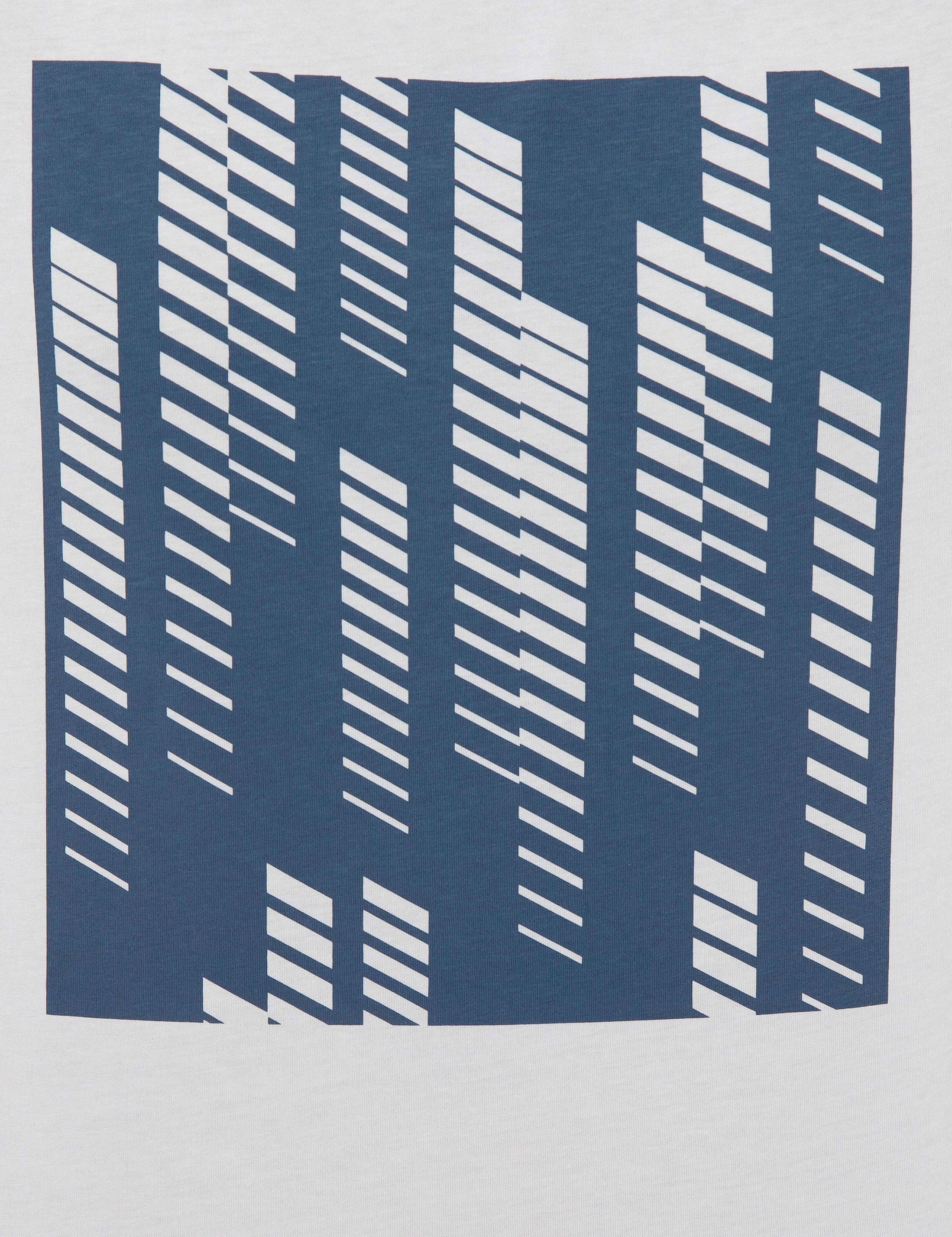 Beyaz Slim Fit Bisiklet Yaka T-Shirt