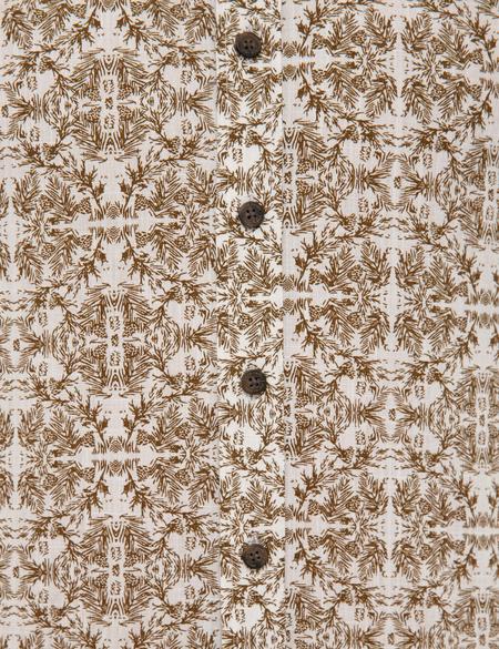 Kahverengi Slim Fit Uzun Kollu Gömlek - 50221431013