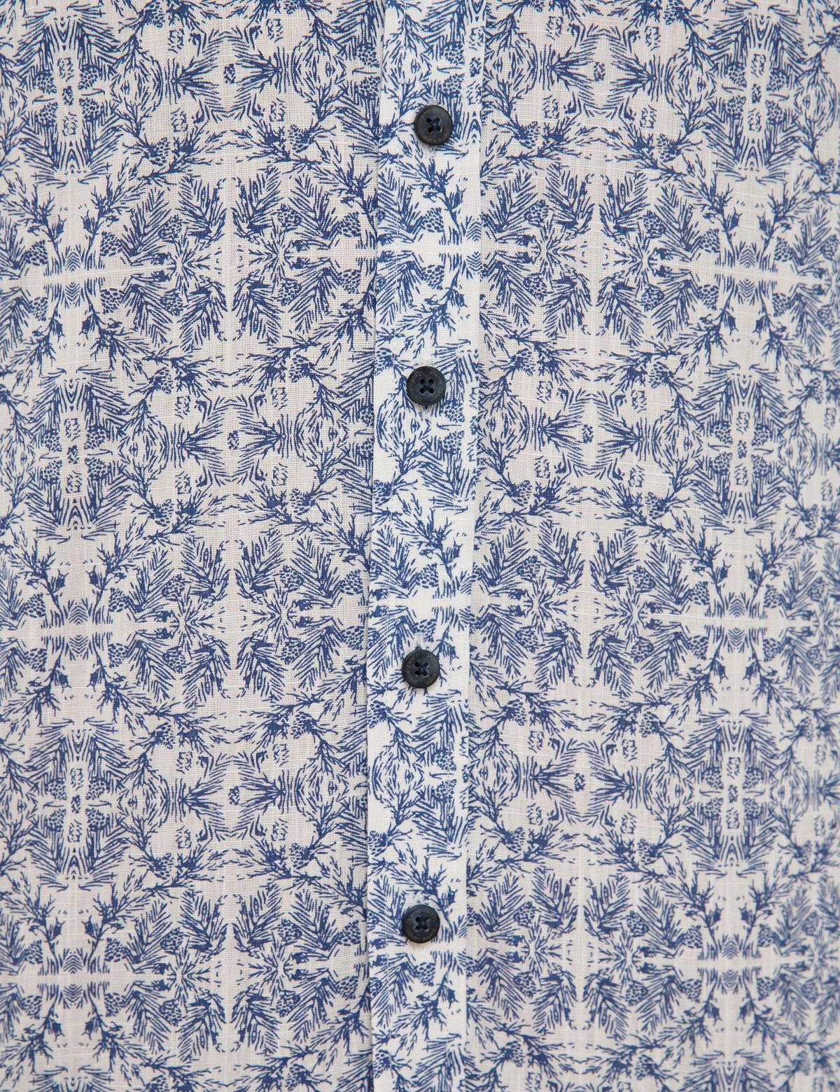 Lacivert Slim Fit Gömlek - 50221431002