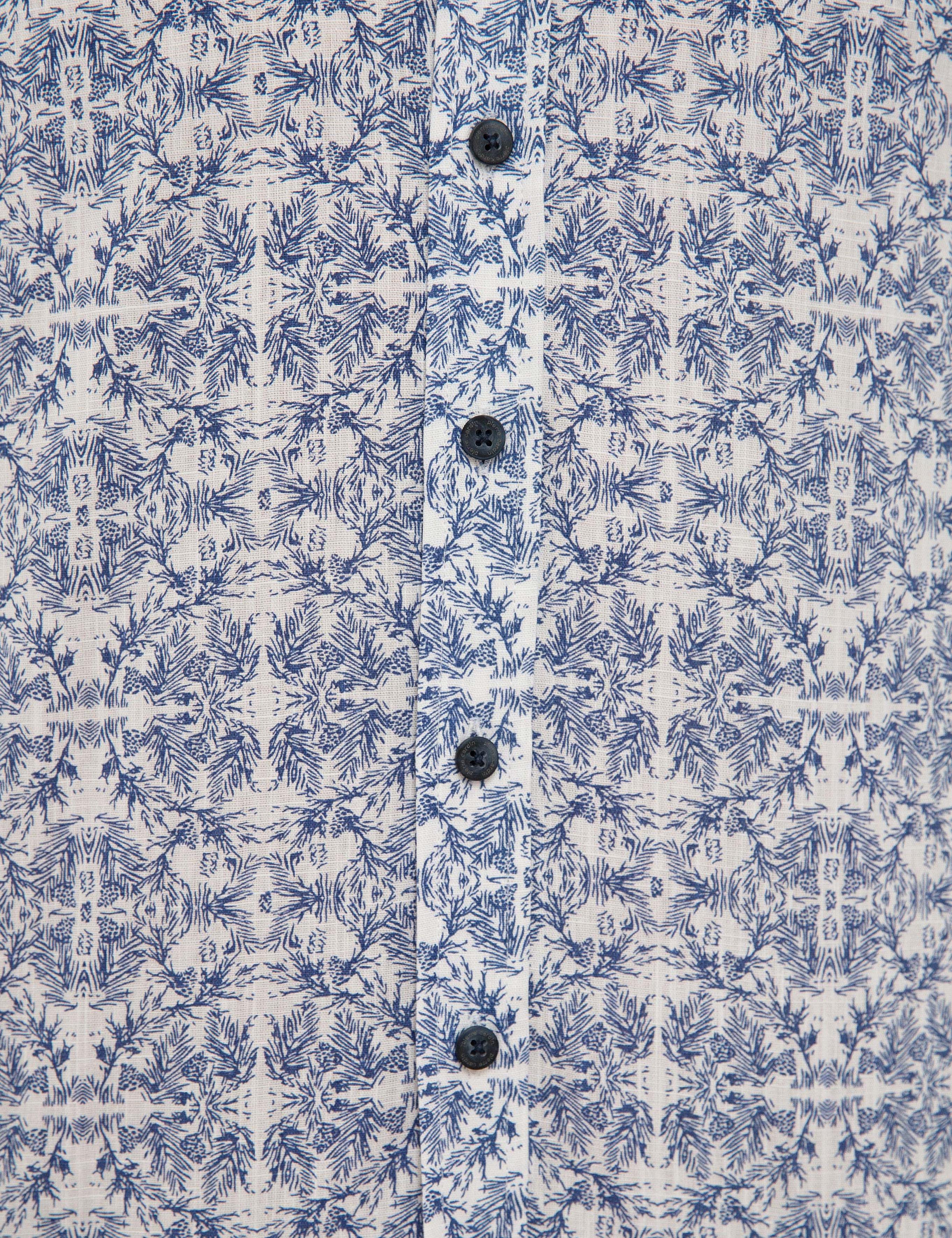 Lacivert Slim Fit Gömlek