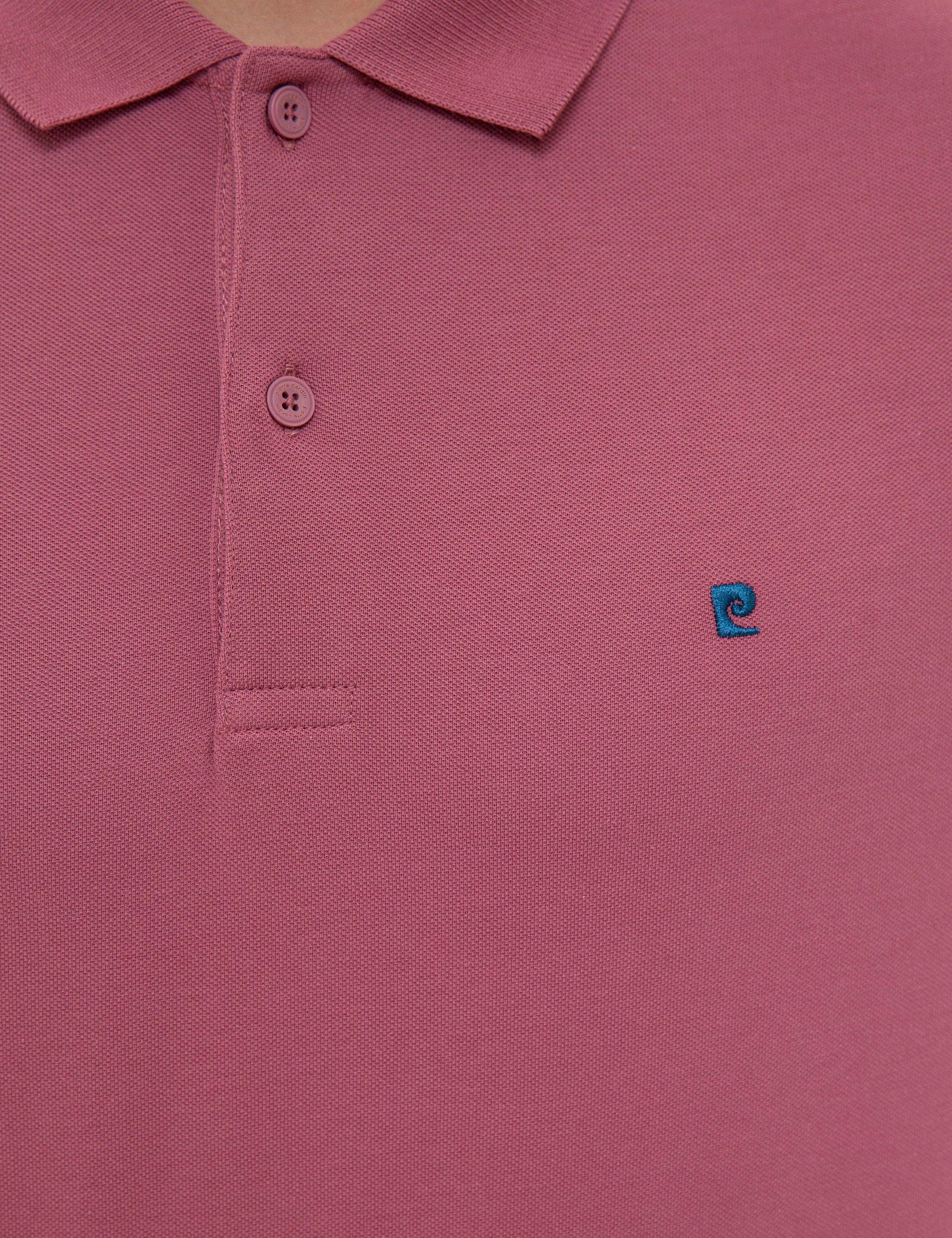 Gül Kurusu Slim Fit Basic Polo Yaka T-Shirt