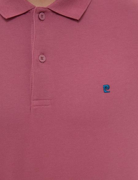 Gül Kurusu Slim Fit Basic Polo Yaka T-Shirt - 50225515103