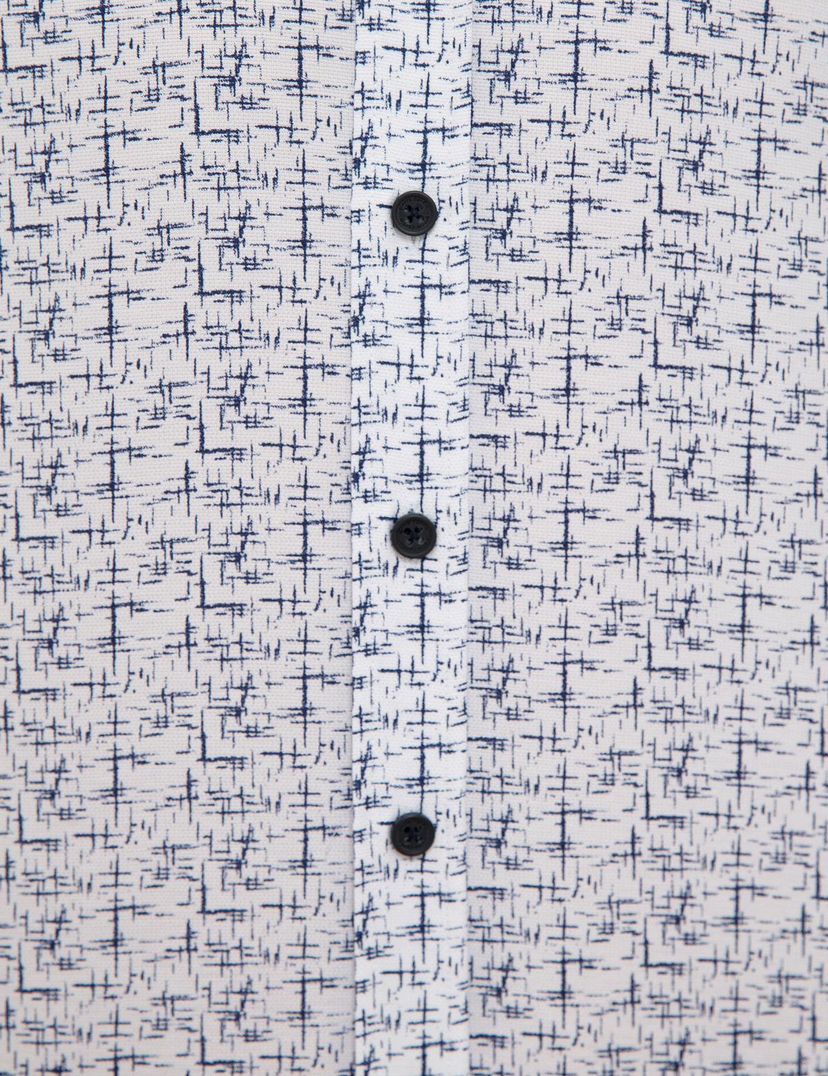 Lacivert Slim Fit Gömlek - 50227387006