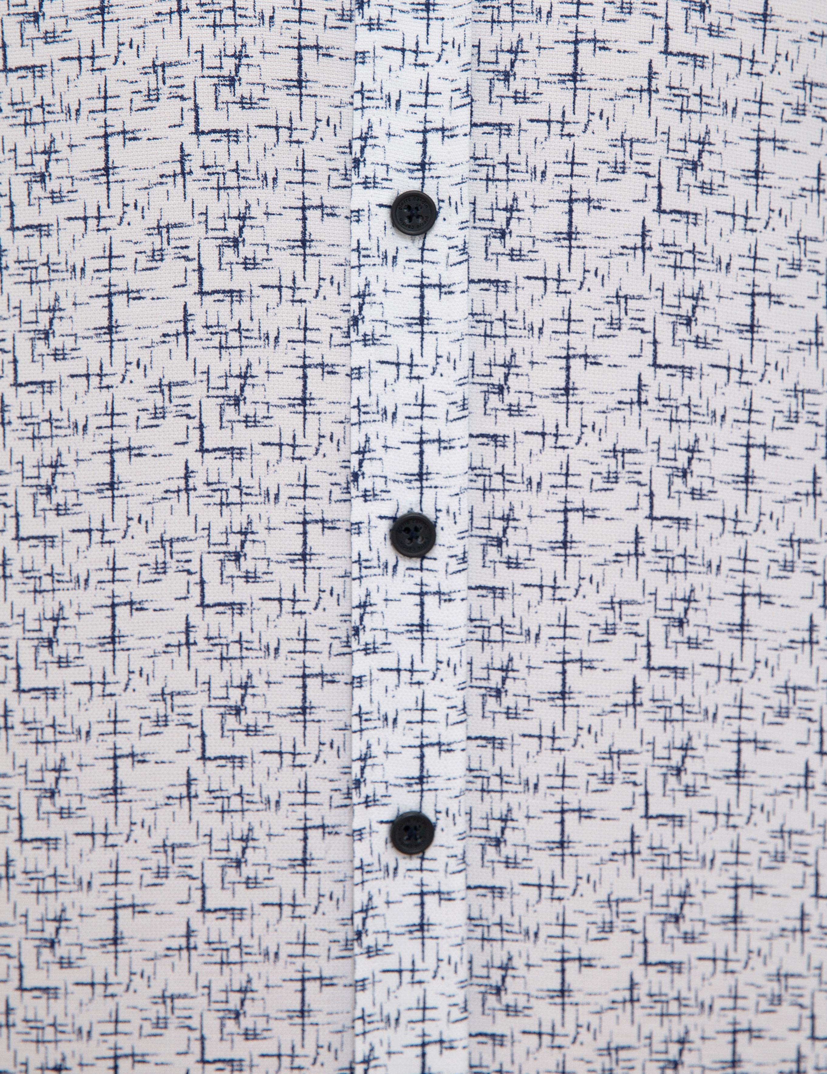 Lacivert Slim Fit Gömlek