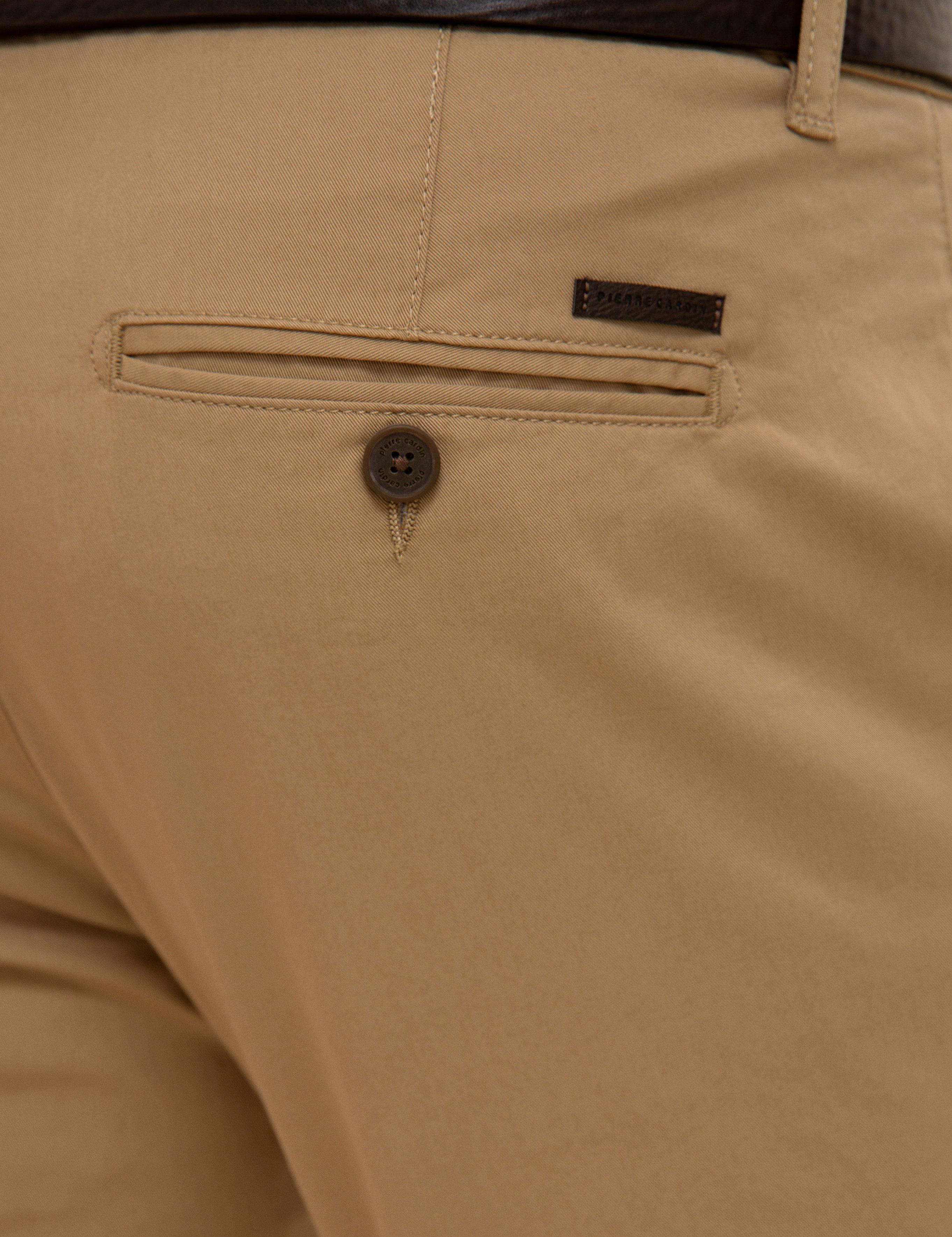 Camel Slim Fit Kanvas Pantolon