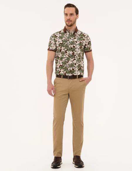 Camel Regular Fit Kanvas Pantolon - 50223126013