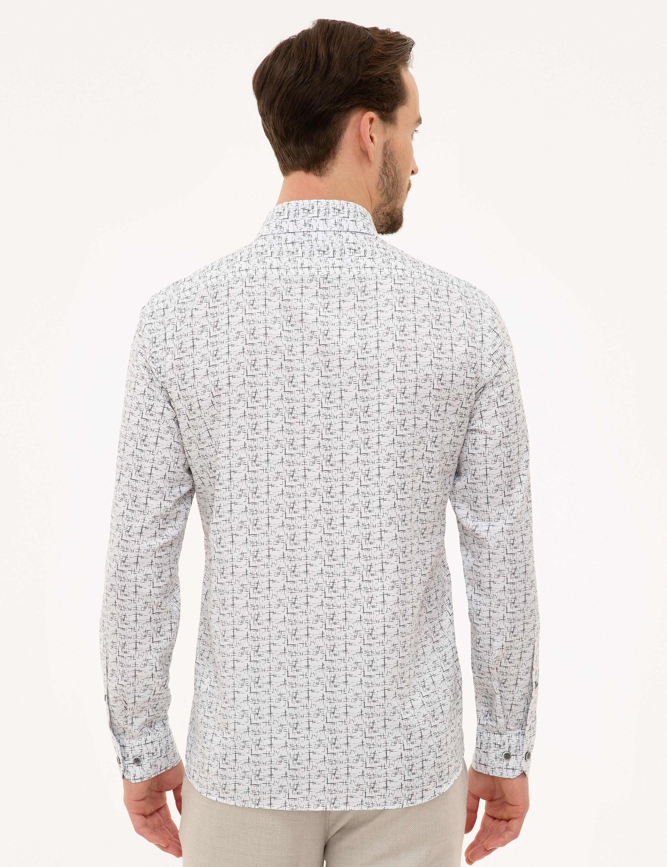 Antrasit Slim Fit Gömlek