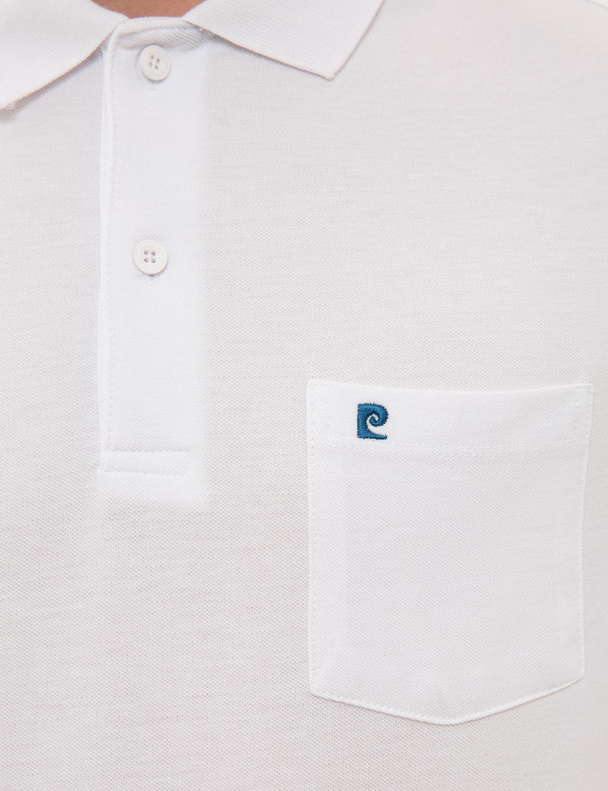 Beyaz Regular Fit Basic Polo Yaka T-Shirt - 50225513001