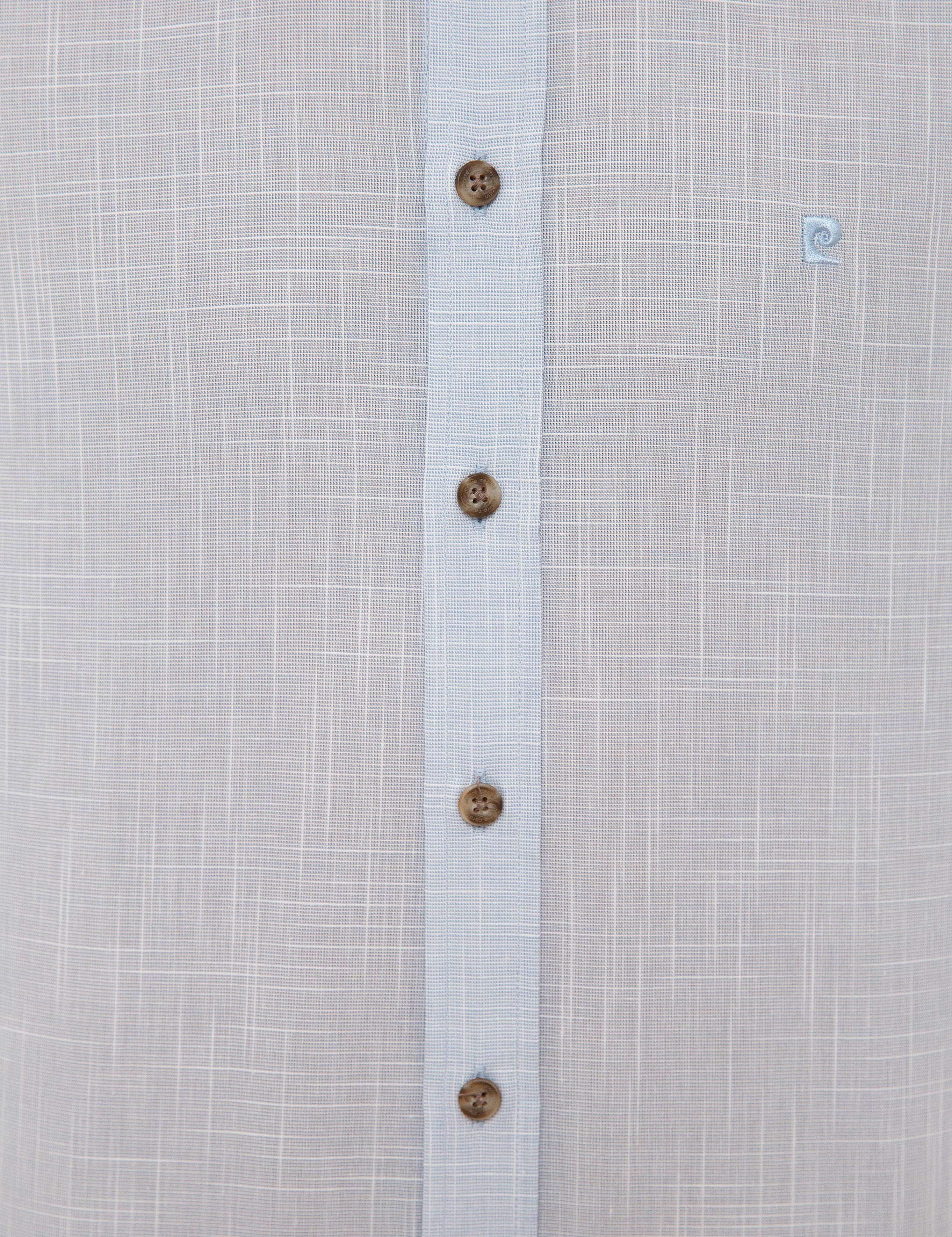 Açık Mavi Slim Fit Uzun Kollu Gömlek