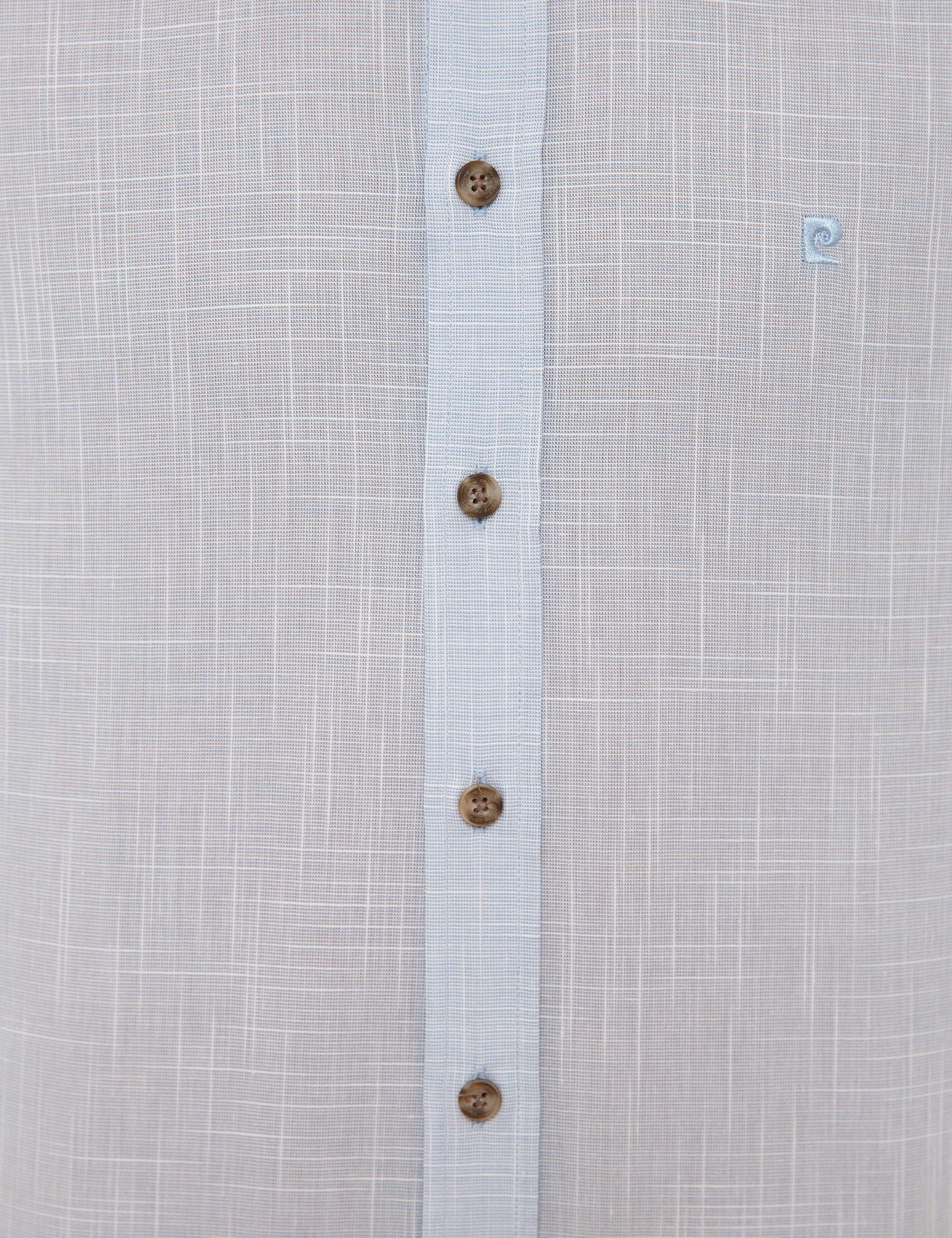 Açık Mavi Slim Fit Uzun Kollu Gömlek