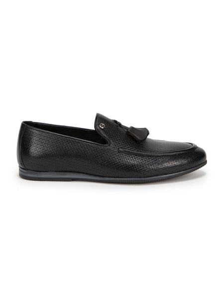 Siyah Loafer Ayakkabı - 50231393013