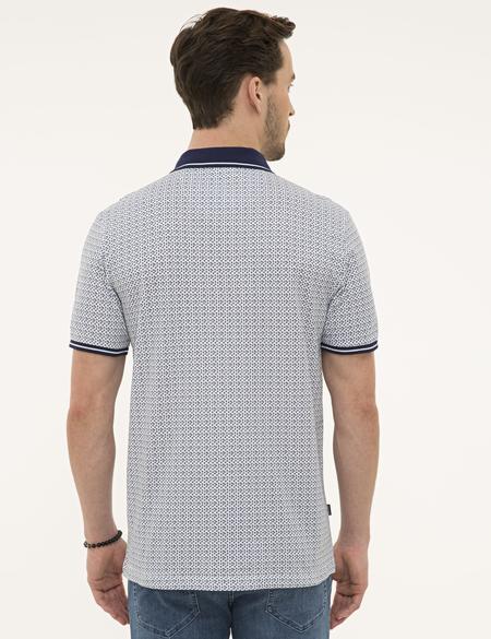 Beyaz Regular Fit Polo Yaka T-Shirt - 50221422010