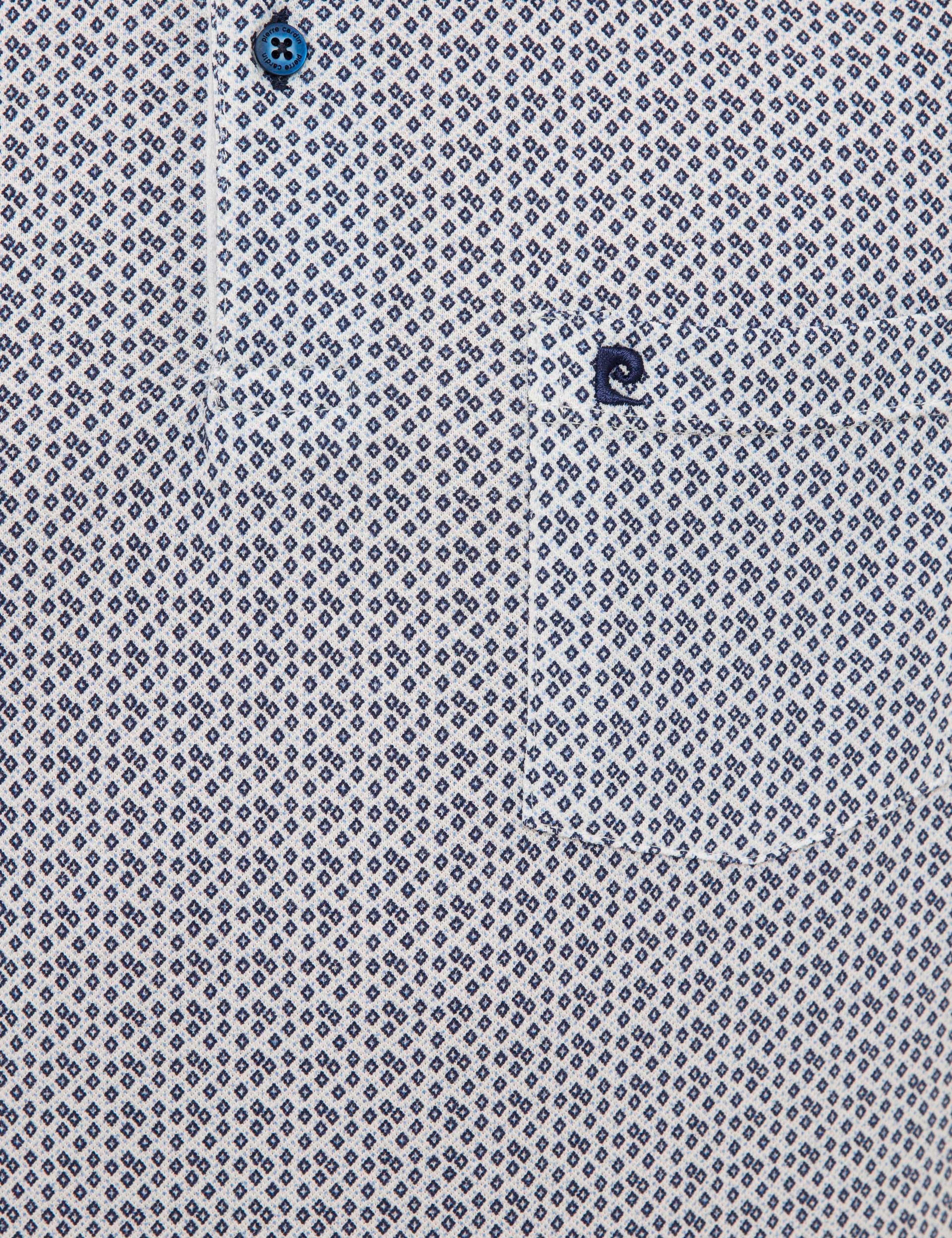 Beyaz Regular Fit Polo Yaka T-Shirt - Image 5