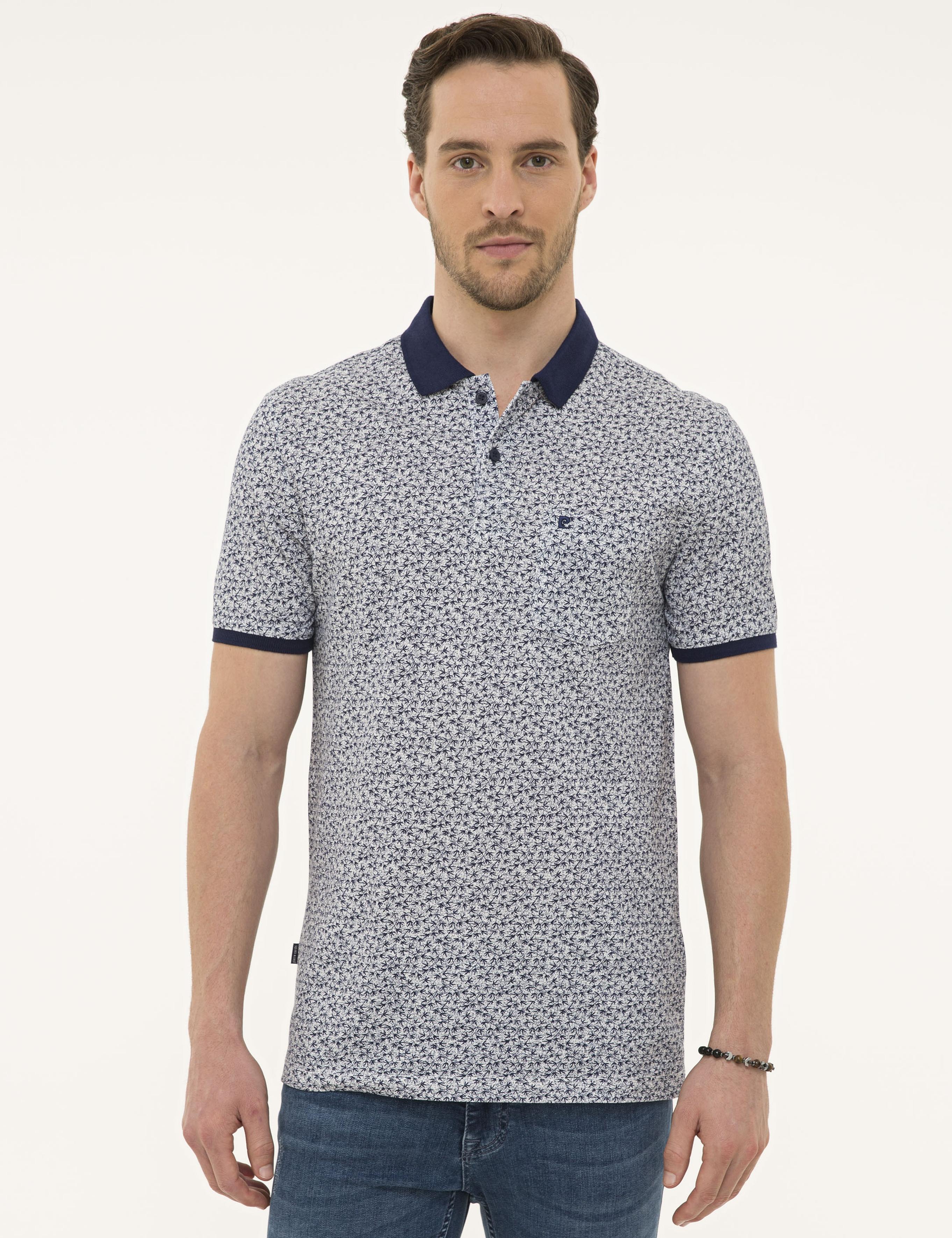 Lacivert Regular Fit Polo Yaka T-Shirt