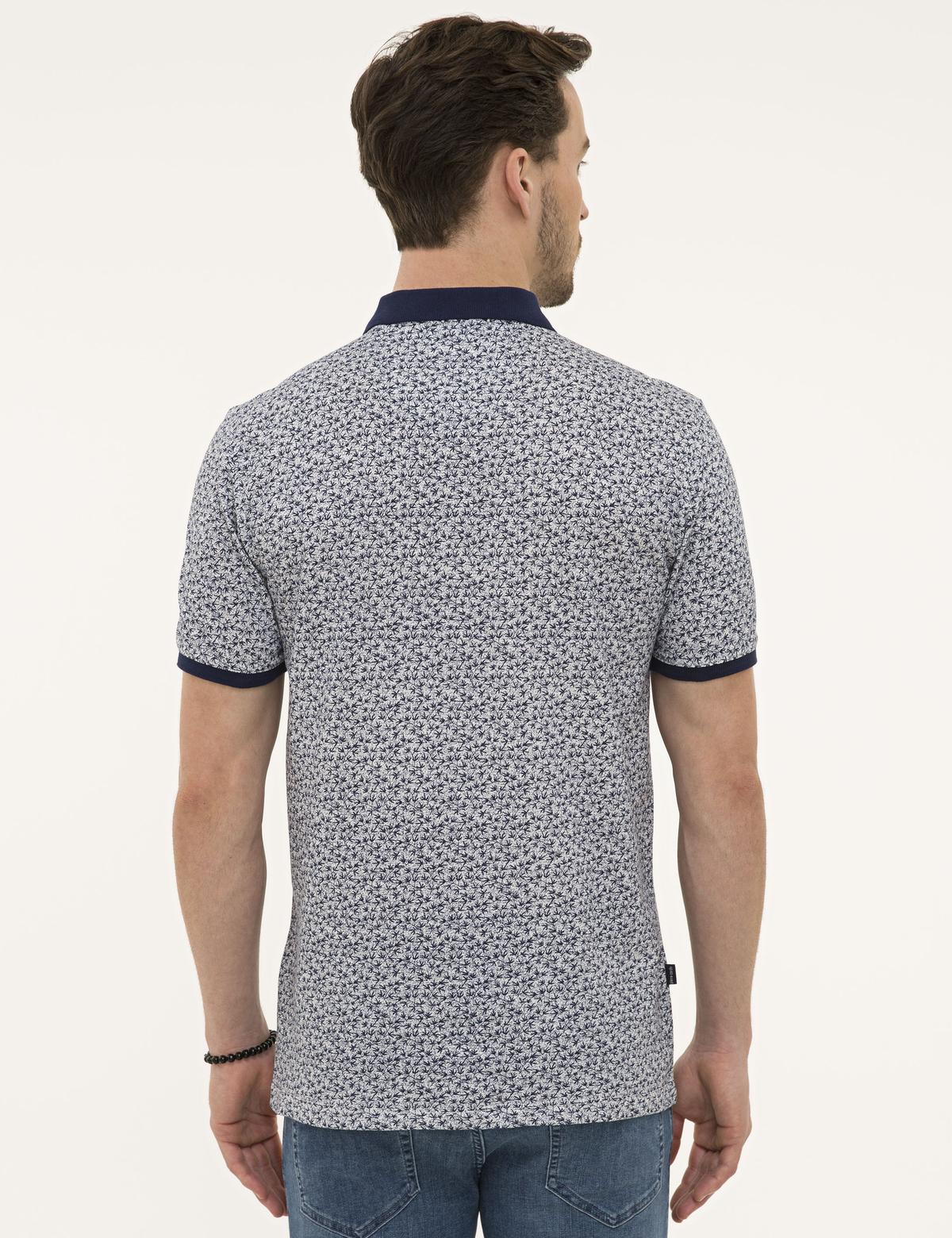 Lacivert Regular Fit Polo Yaka T-Shirt - 50224466012