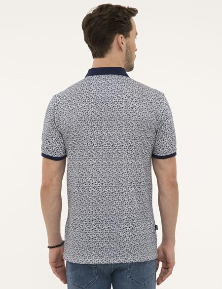 Lacivert Regular Fit Polo Yaka T-Shirt - 50224466012