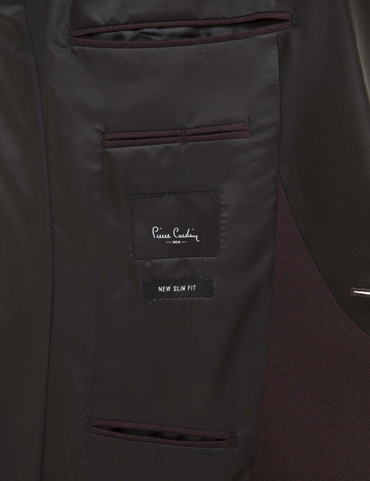 Bordo Yelekli Damatlık Smokin - 50224037047