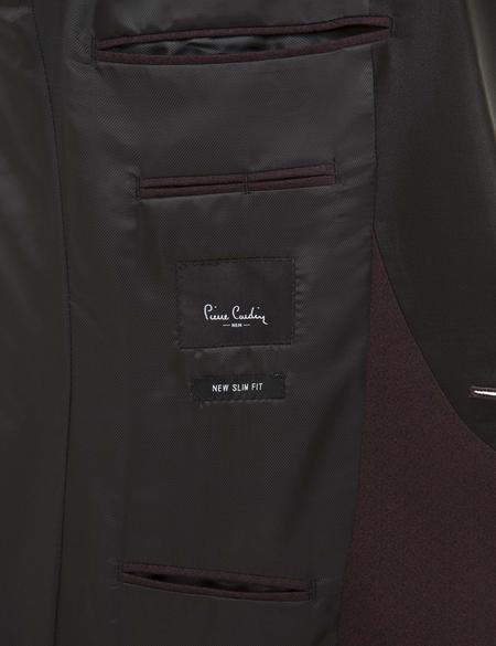 Bordo Yelekli Damatlık Smokin - 50224037047