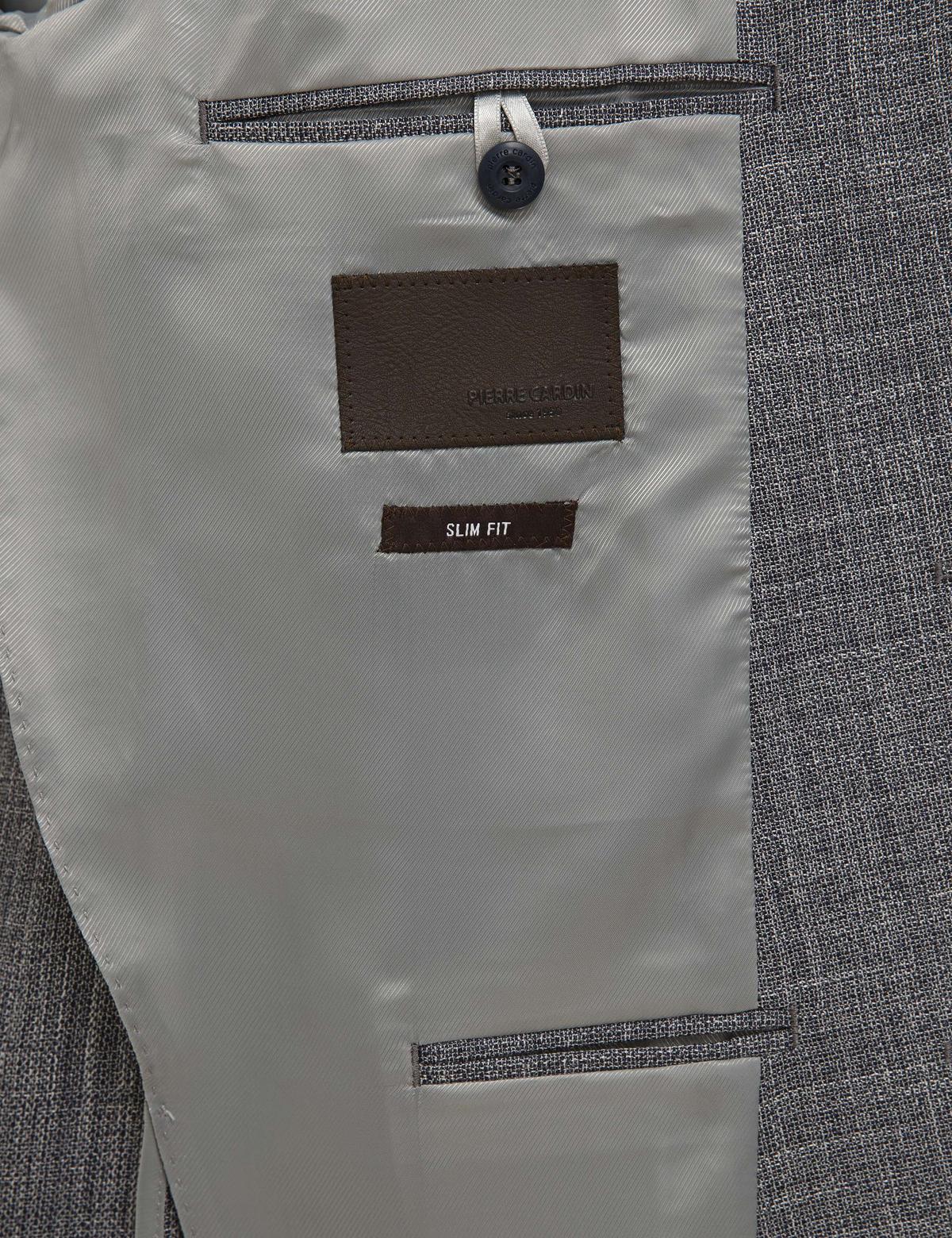 Gri Slim Fit Ceket - 50229785074