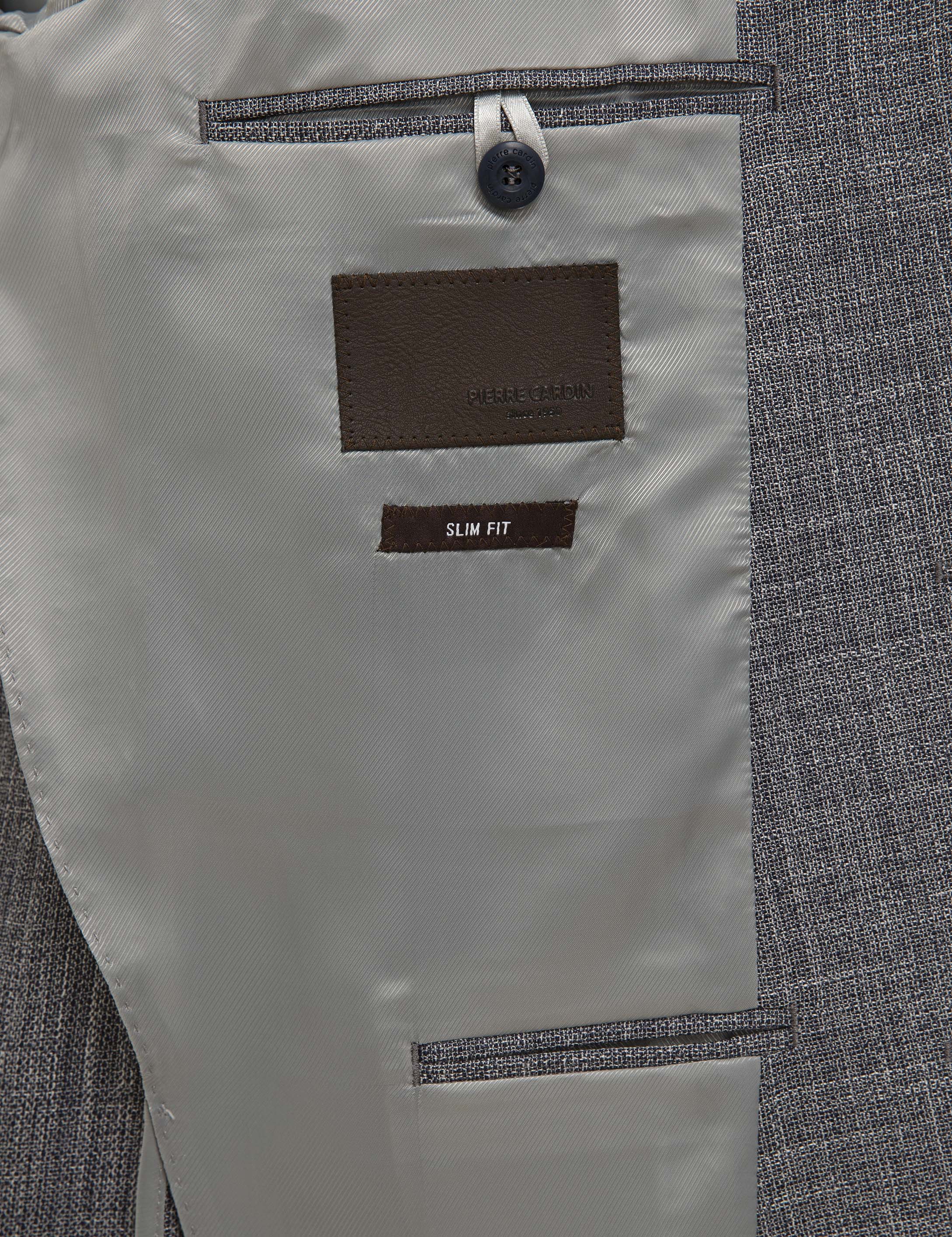 Gri Slim Fit Ceket - Image 6