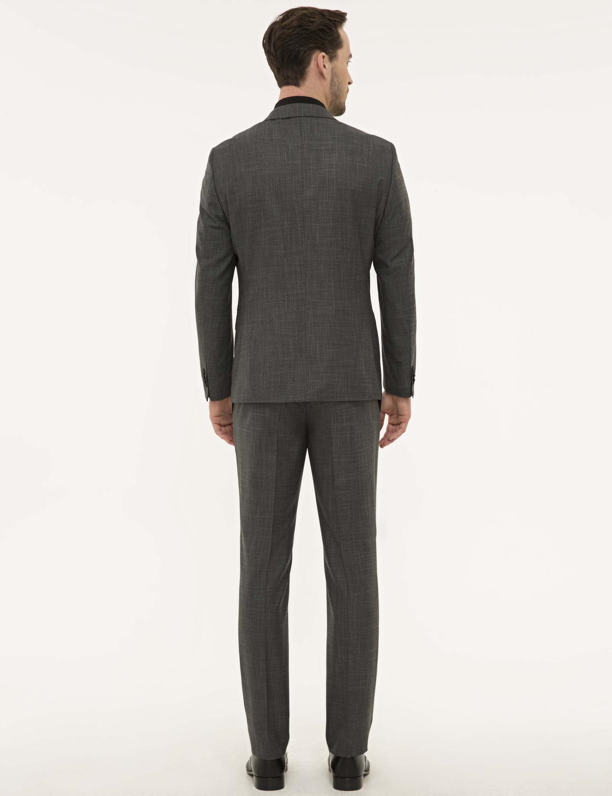 Füme Slim Fit Takım Elbise - 50229798005