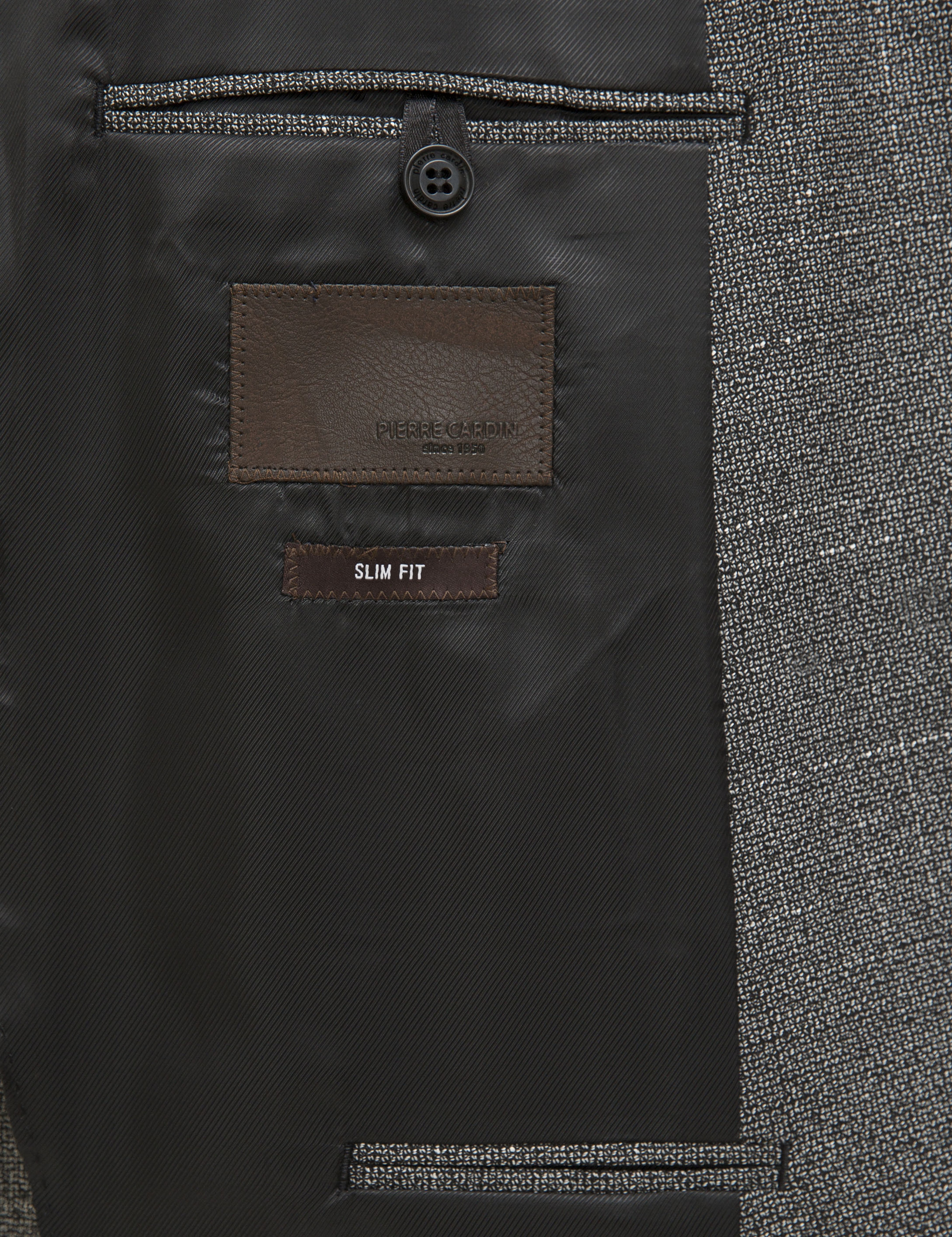 Füme Slim Fit Ceket