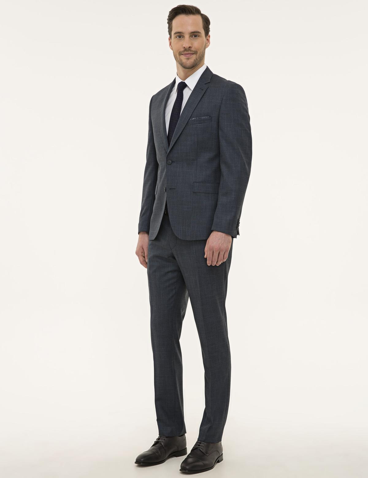 Lacivert Slim Fit Takım Elbise - 50229798041