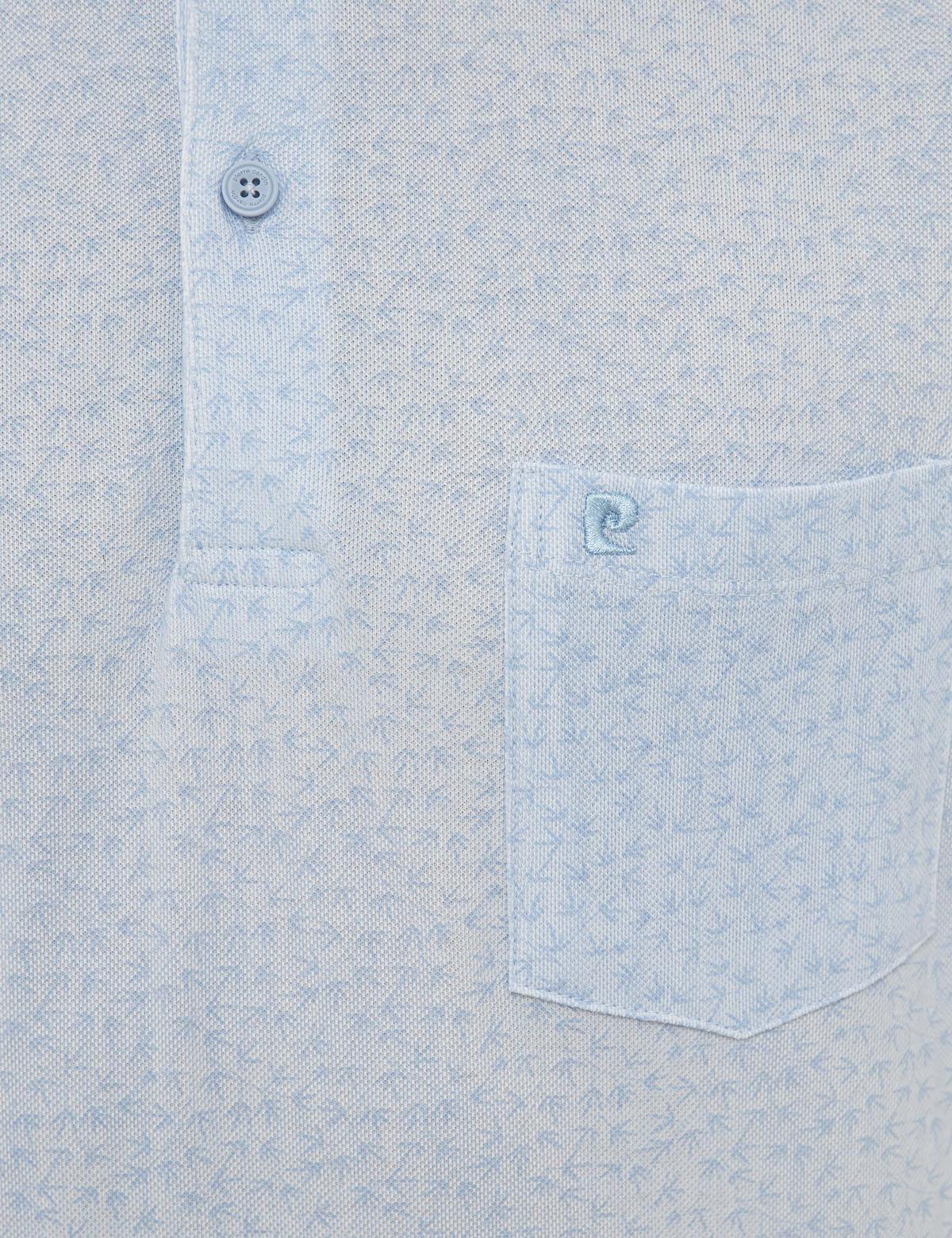 Açık Mavi Regular Fit Polo Yaka Tişört - 50224466002