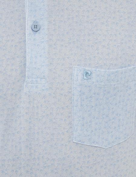 Açık Mavi Regular Fit Polo Yaka Tişört - 50224466002