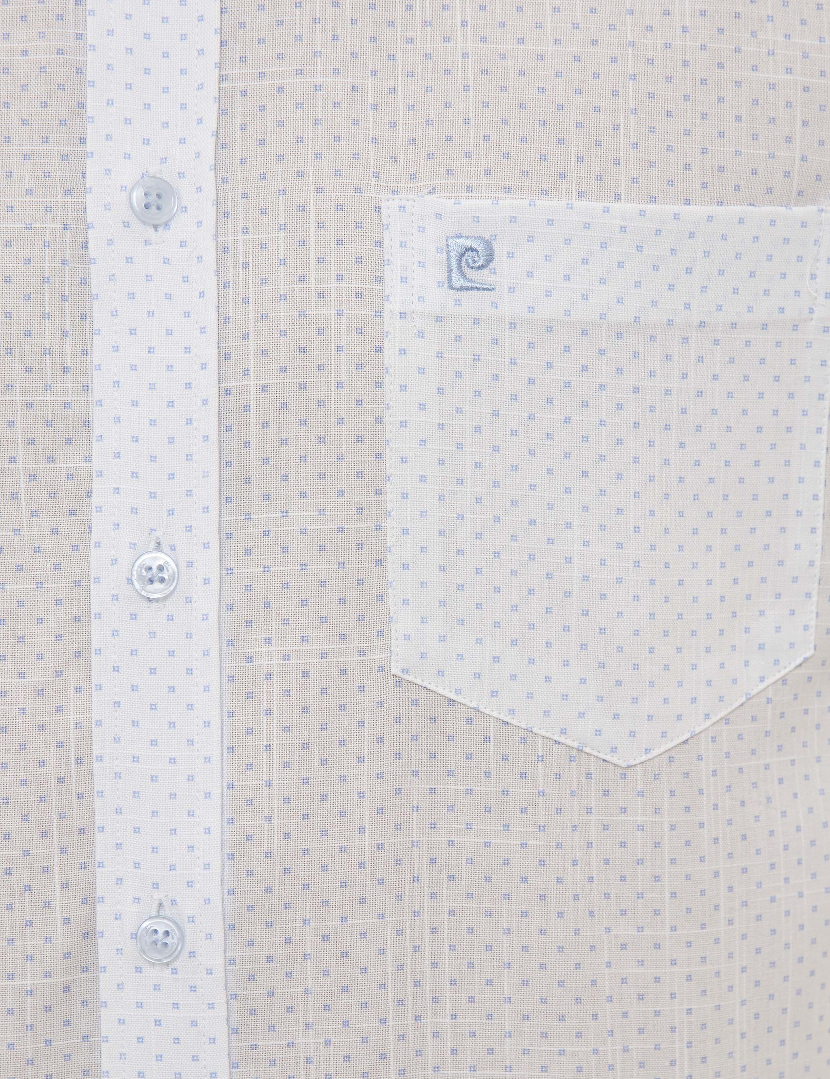 Beyaz Regular Fit Kısa Kollu Gömlek