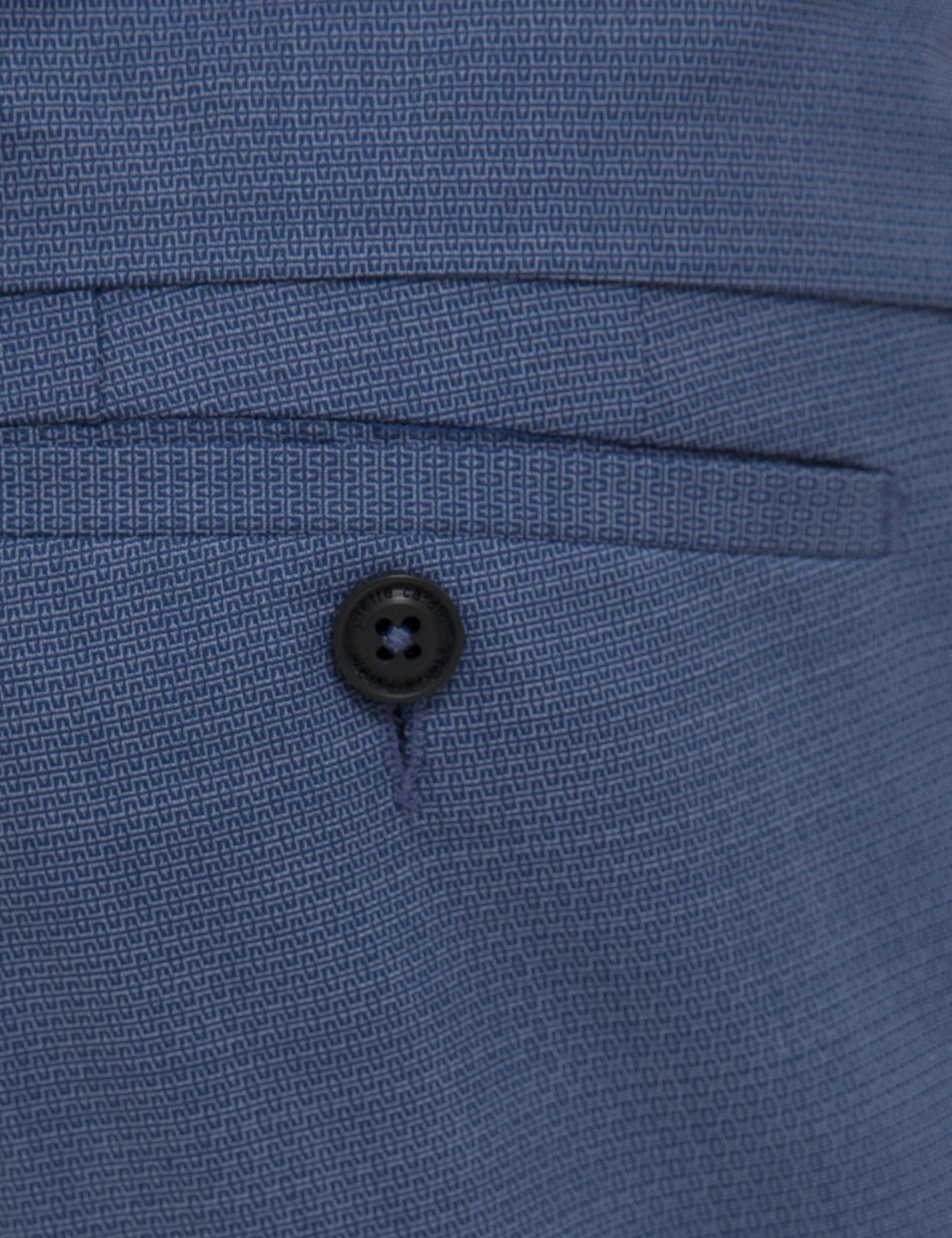 Mavi Slim Fit Takım Elbise