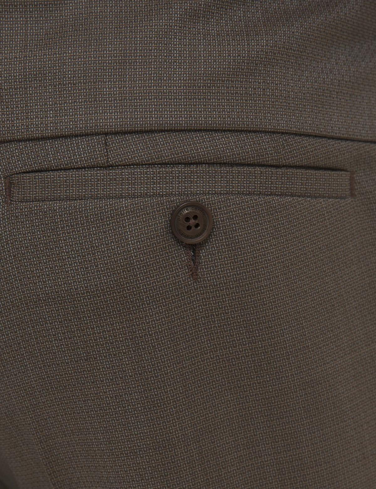 Açık Kahverengi Slim Fit Takım Elbise - 50229846044
