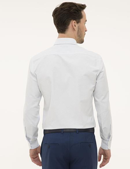 Açık Mavi Slim Fit Uzun Kollu Gömlek - 50227491001