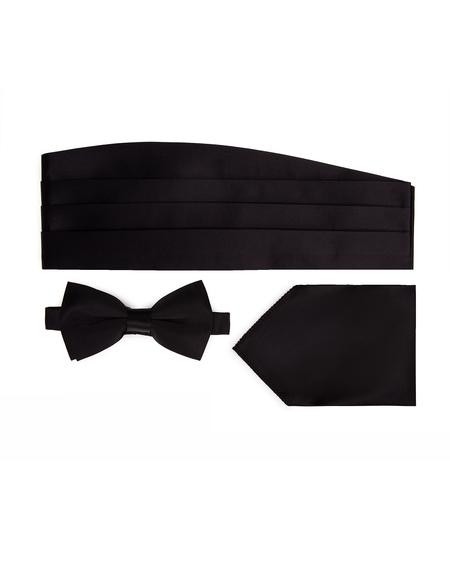 Siyah Takımlı Papyon & Kuşak - 50230024001