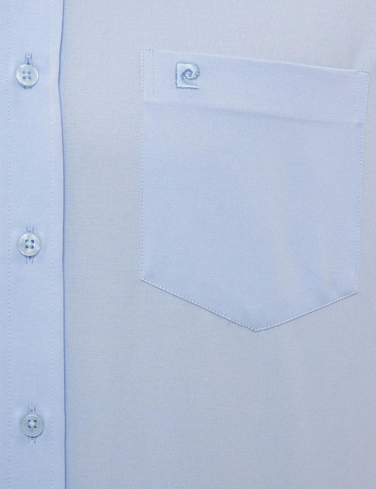 Açık Mavi Regular Fit Basic Kısa Kollu Gömlek - 50228346032