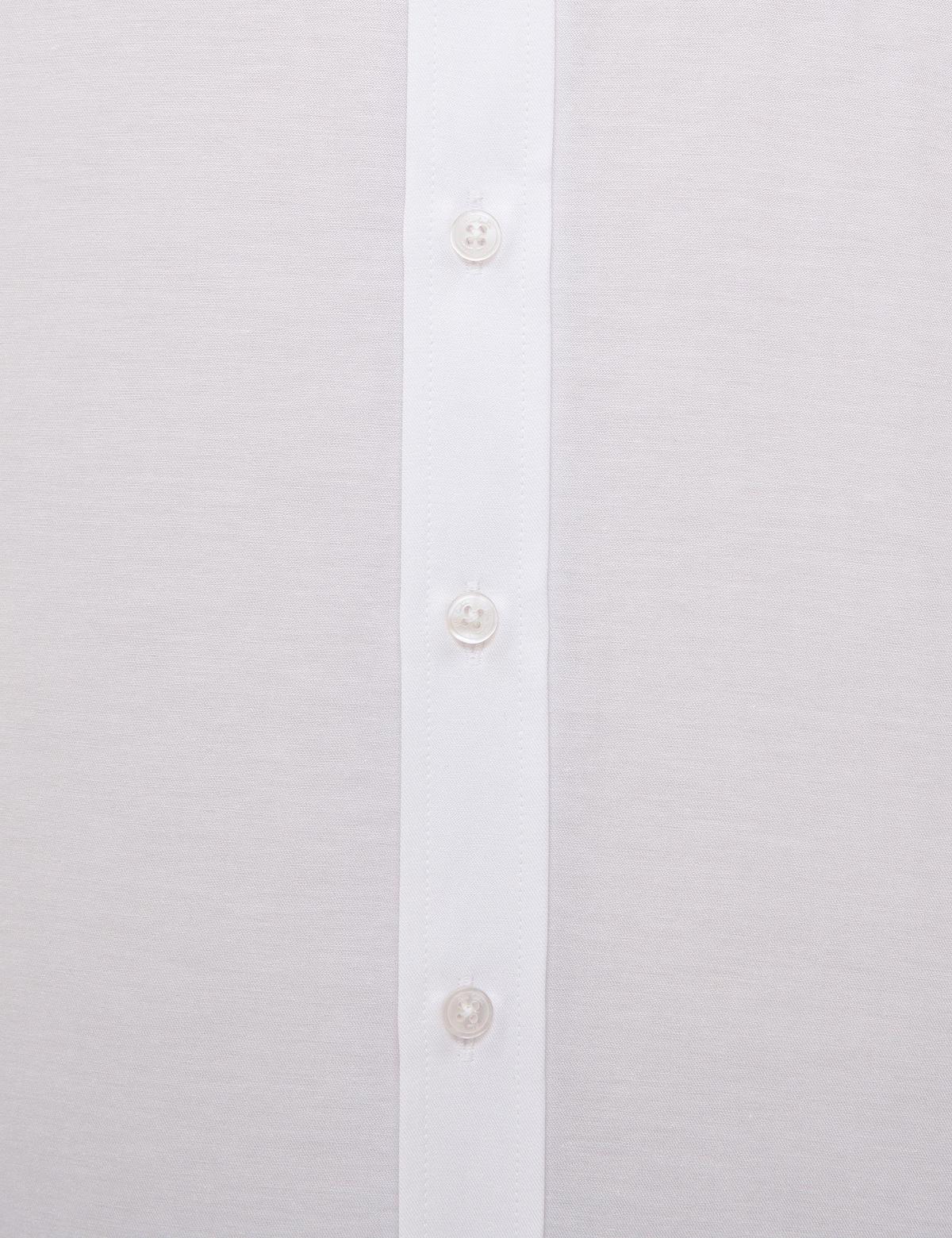 Beyaz Regular Fit Basic Kısa Kollu Gömlek - 50228346003