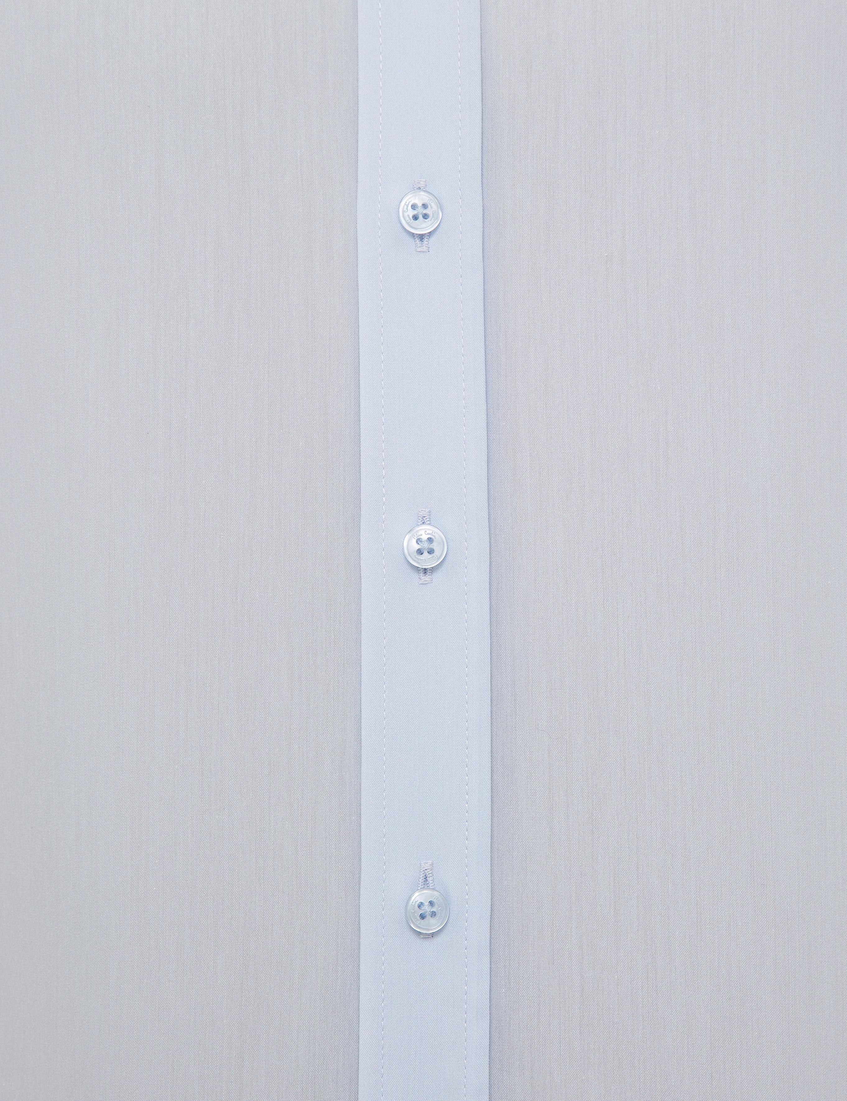 Açık Mavi Slim Fit Basic Gömlek