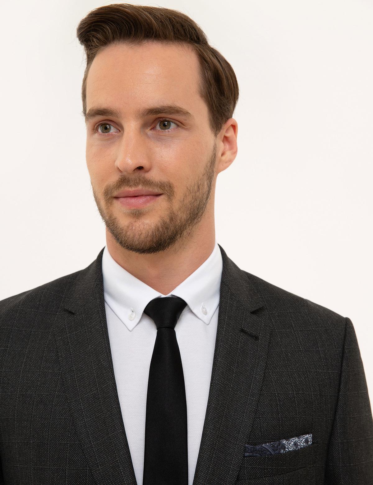 Antrasit Slim Fit Takım Elbise - 50230063023