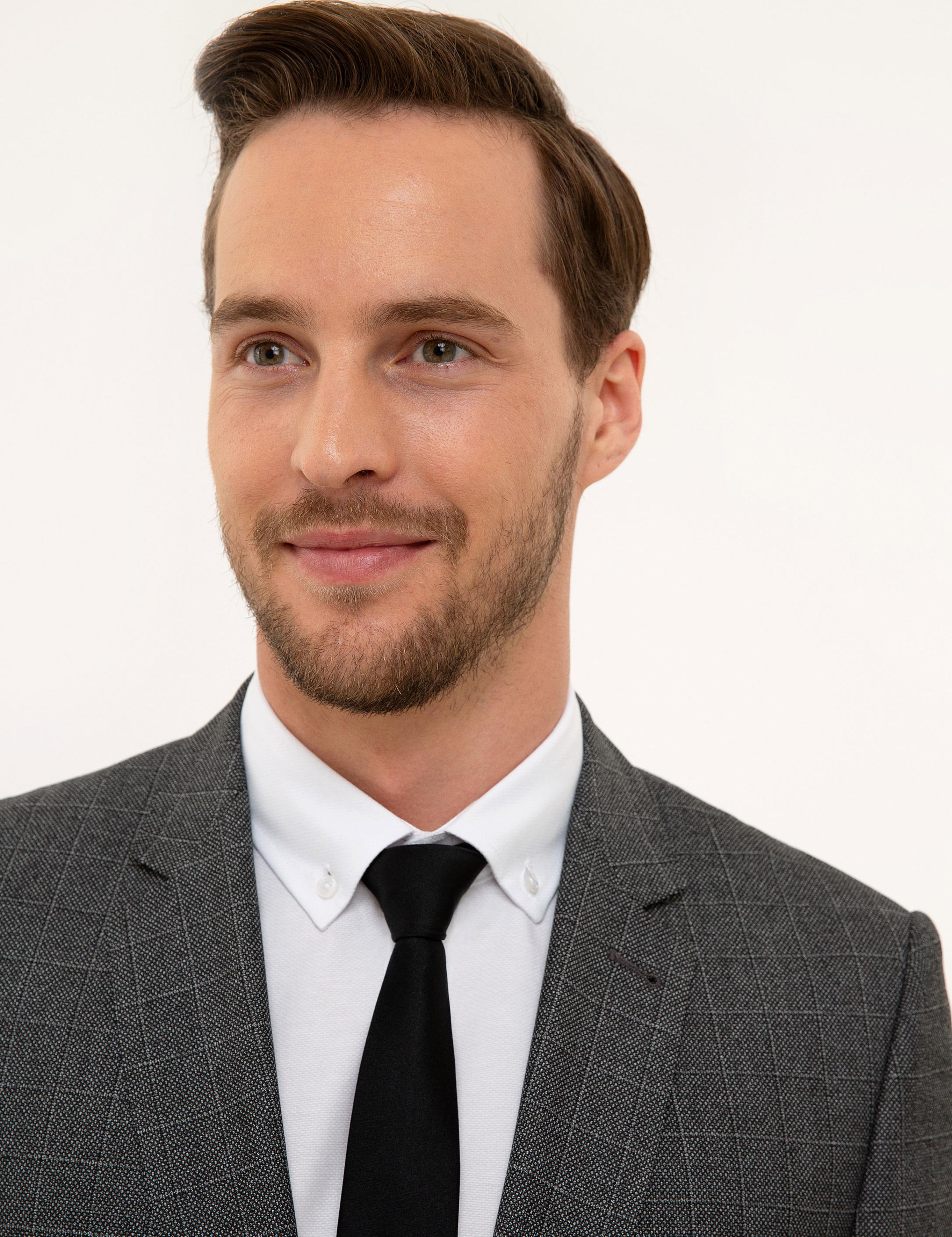 Ekose Füme Slim Fit Takım Elbise