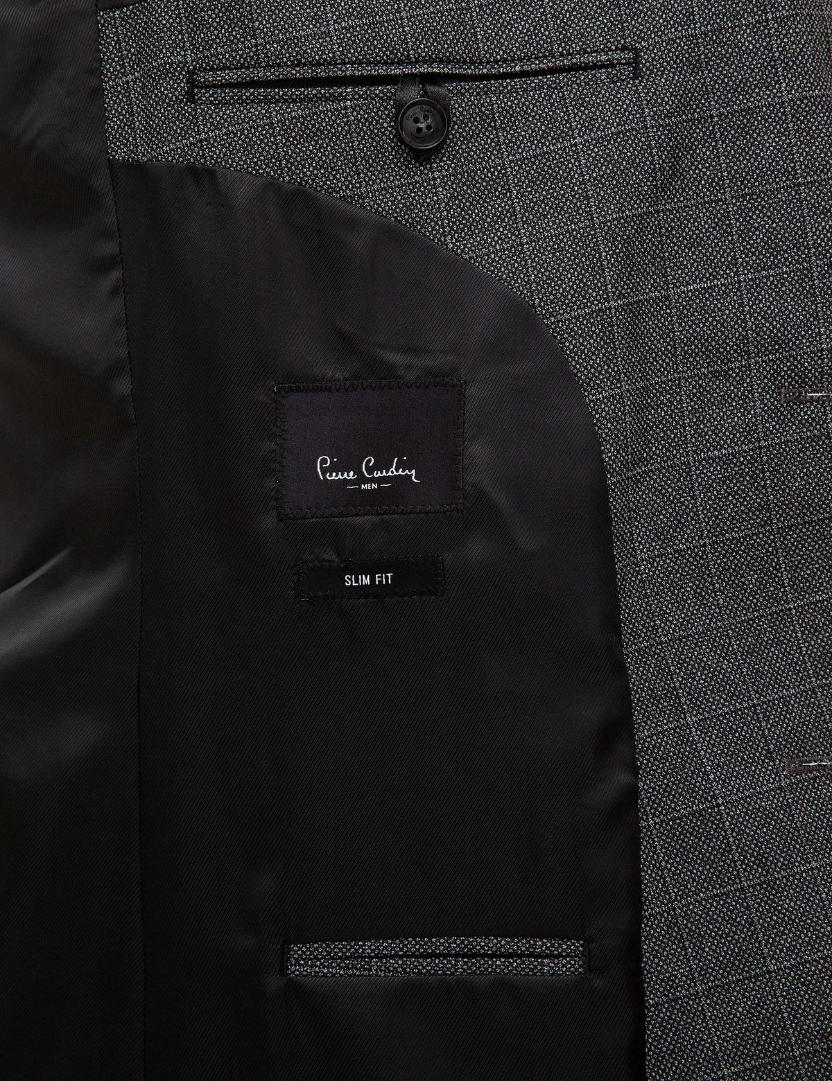 Ekose Füme Slim Fit Takım Elbise - 50230063059