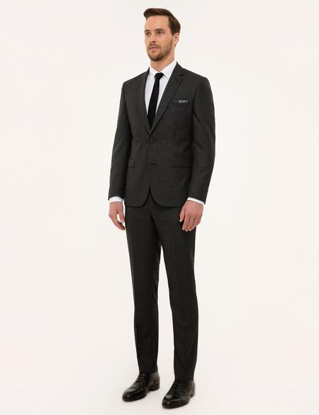 Antrasit Slim Fit Takım Elbise - 50230063023